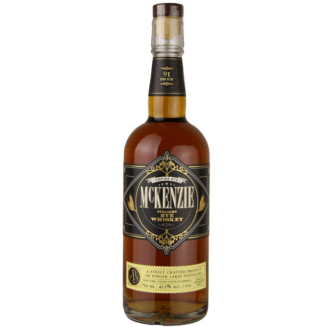 McKenzie Straight Rye Whiskey by Fingerlakes Distilling / 750 ml