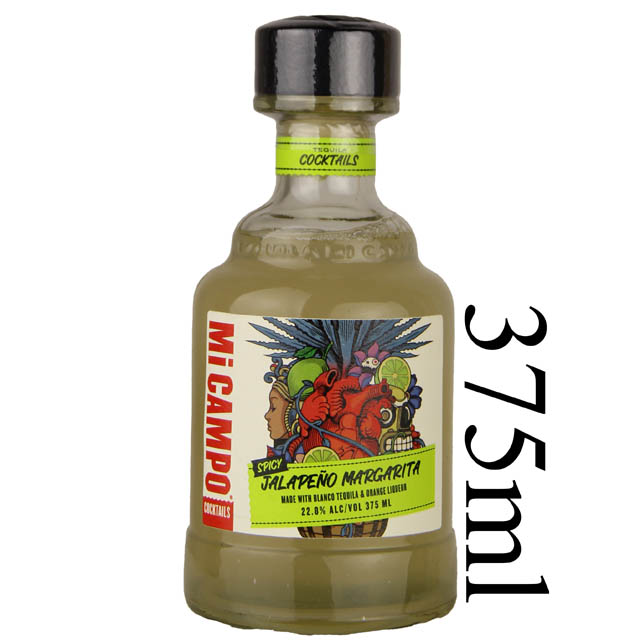 Mi Campo Spicy Jalapeno Margarita (Half Bottle) / 375mL Marketview