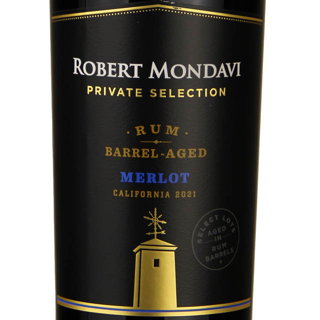 Robert Mondavi Private Selection Merlot Aged in Rum Barrels / 750