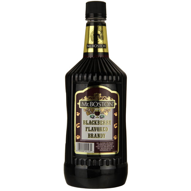 Mr. Boston Blackberry Flavored Brandy / Ltr - Marketview Liquor