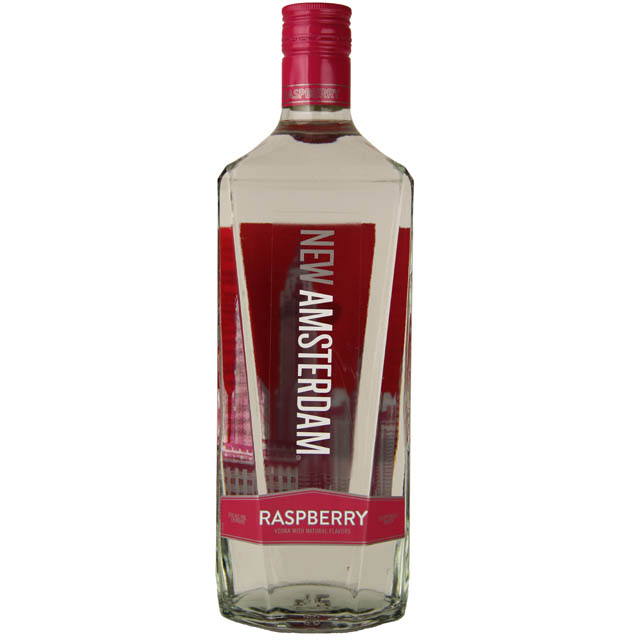 New Amsterdam Raspberry Flavored Vodka / Ltr - Marketview Liquor