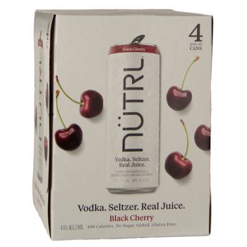 Nutrl Vodka Pineapple Seltzer 4 Pack / 4-355mL - Marketview Liquor