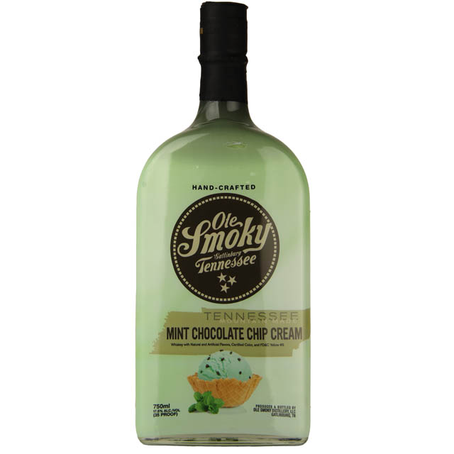 Ole Smoky Mint Chocolate Chip Cream / 750mL Marketview Liquor