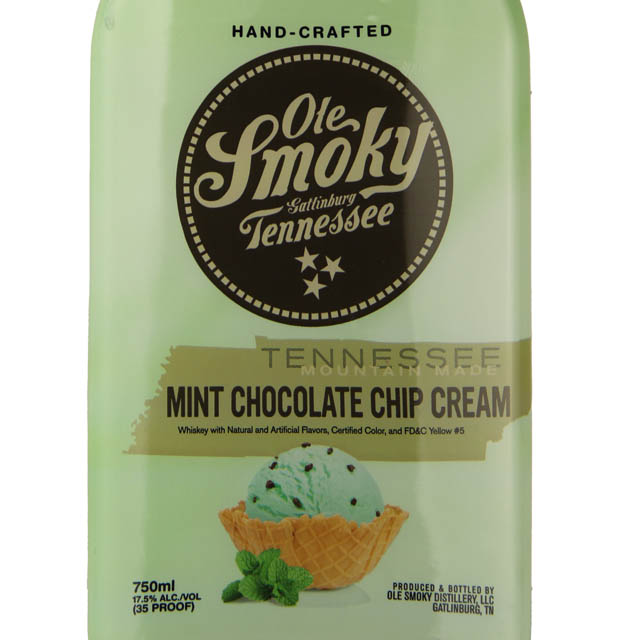 Ole Smoky Mint Chocolate Chip Cream / 750mL - Marketview Liquor