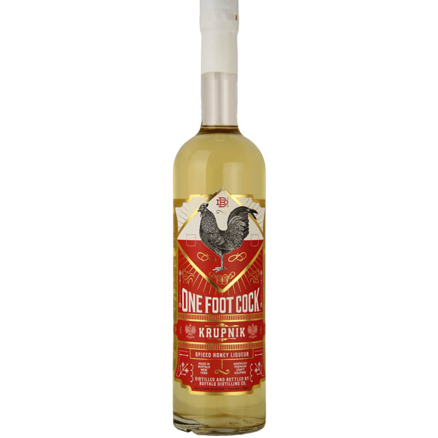 One Foot Cock Krupnik Spiced Honey Liqueur / 750mL - Marketview Liquor