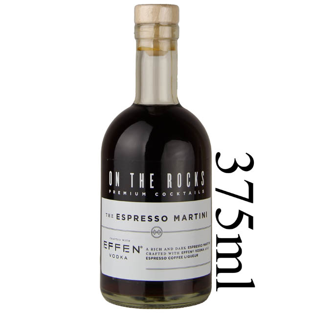 Effen Vodka On The Rocks Espresso Martini (Half Bottle) / 375 ml