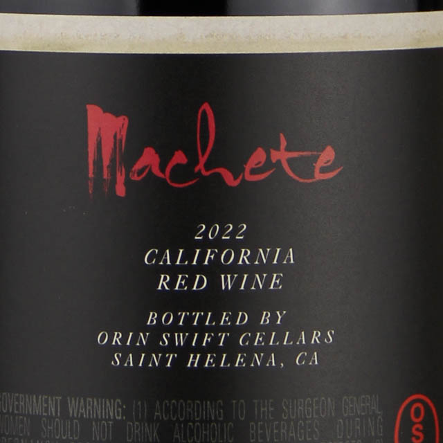 Orin Swift Machete Red / 750mL - Marketview Liquor