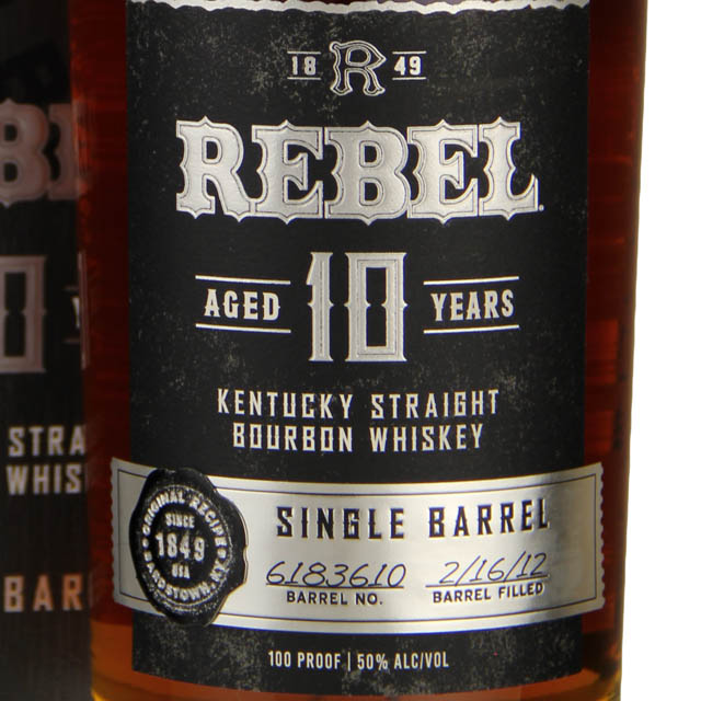 Rebel Yell Cask Strength Single Barrel Kentucky Straight Bourbon