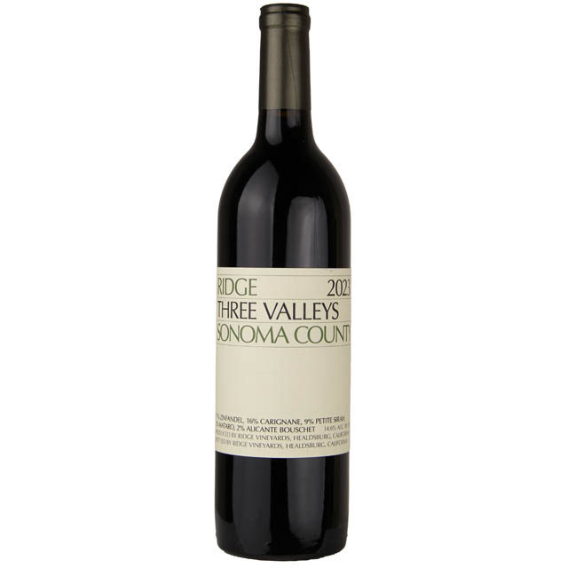 Ridge Vineyards Three Valleys Zinfandel / 750 ml - Marketview Liquor