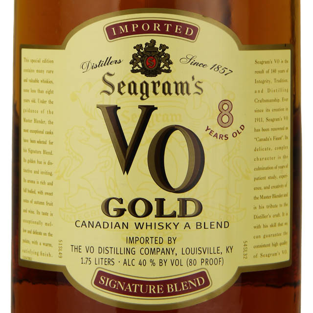 Seagram's VO Gold Canadian Whisky / 1.75 Ltr - Marketview Liquor
