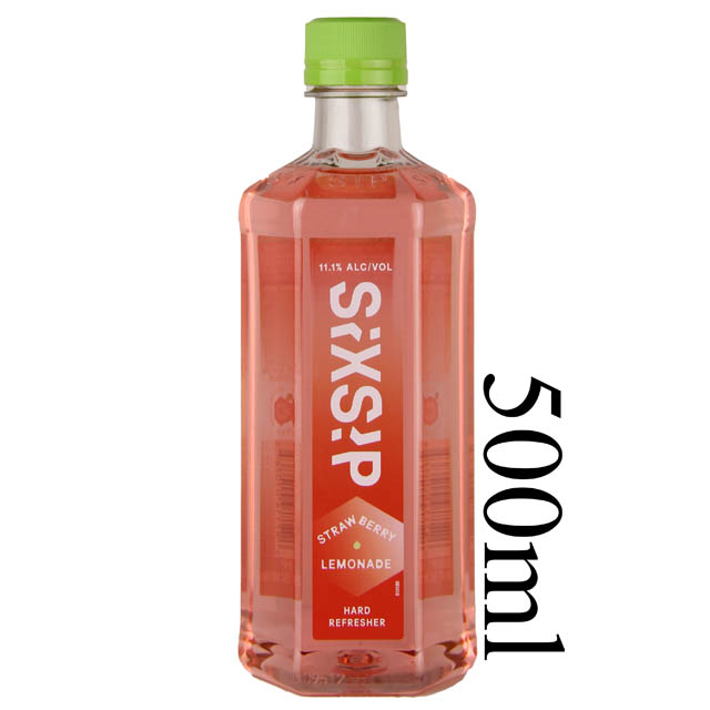 Sixsip Strawberry Lemonade Wine Cocktail / 500mL - Marketview Liquor