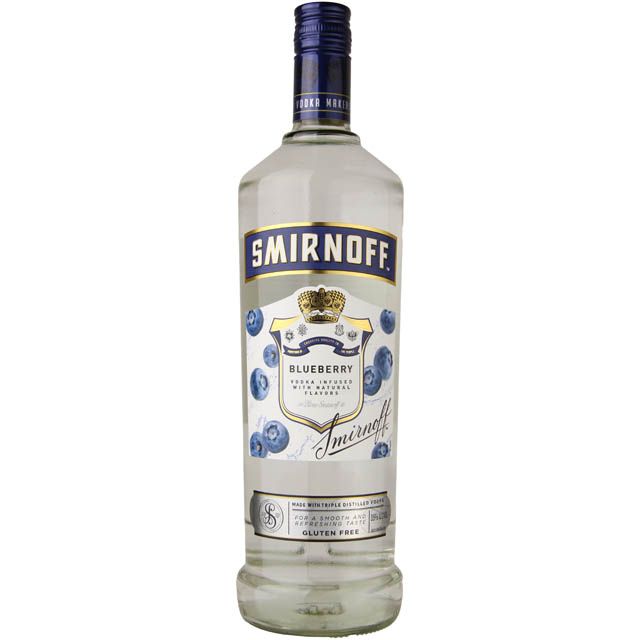 Smirnoff Blueberry Flavored Vodka / Ltr Marketview Liquor