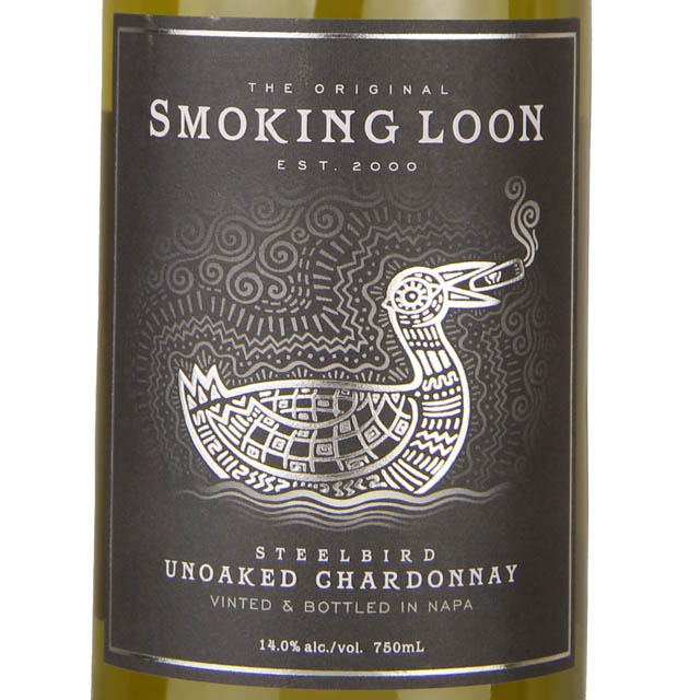 Smoking Loon Steelbird Unoaked Chardonnay / 750mL