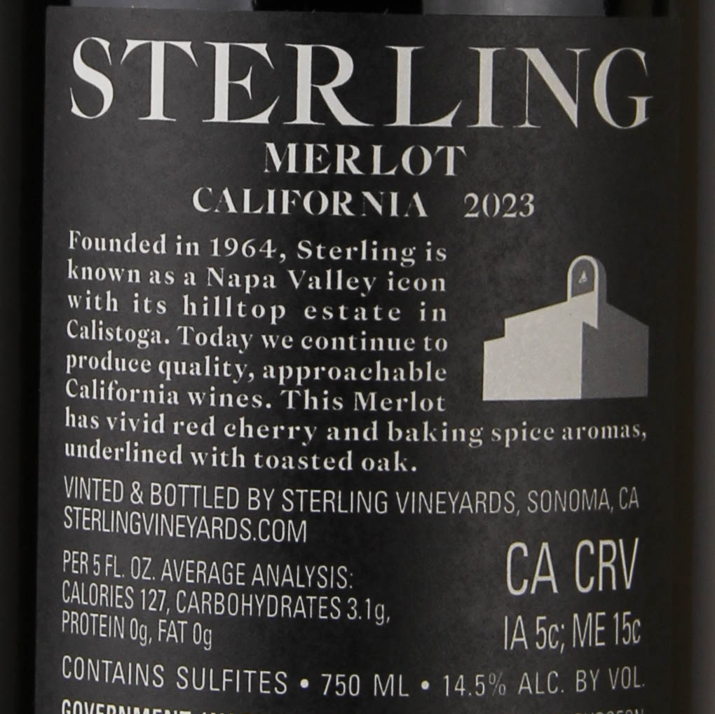 Kendall-Jackson Vintner's Reserve Merlot / 750 ml - Marketview Liquor