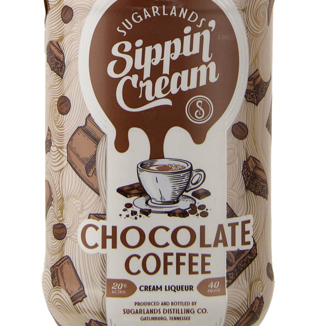 Sugarlands Sippin Cream Dark Chocolate Coffee Cream Liqueur