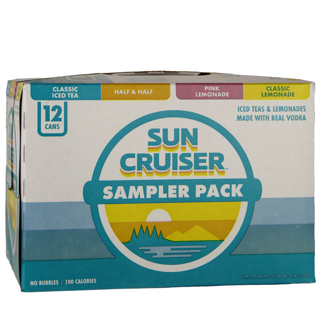 kaphno❗️ Sun Cruiser Lemonade - Ice Tea Vodka Variety 12 Pk / 12-355mL