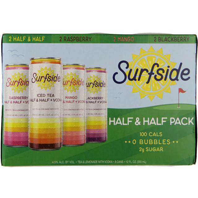 Surfside Half & Half Vodka Variety 8Pk / 8-355mL - Marketview Liquor