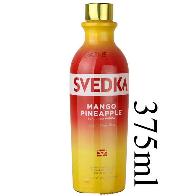 Svedka Mango Pineapple Flavored Vodka (Half Bottle) / 375mL