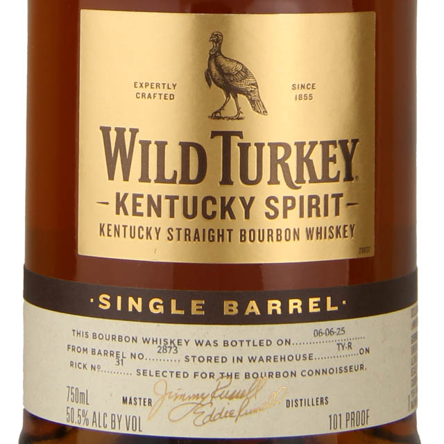 Wild Turkey Kentucky Spirit Single Barrel Bourbon / 750 ml