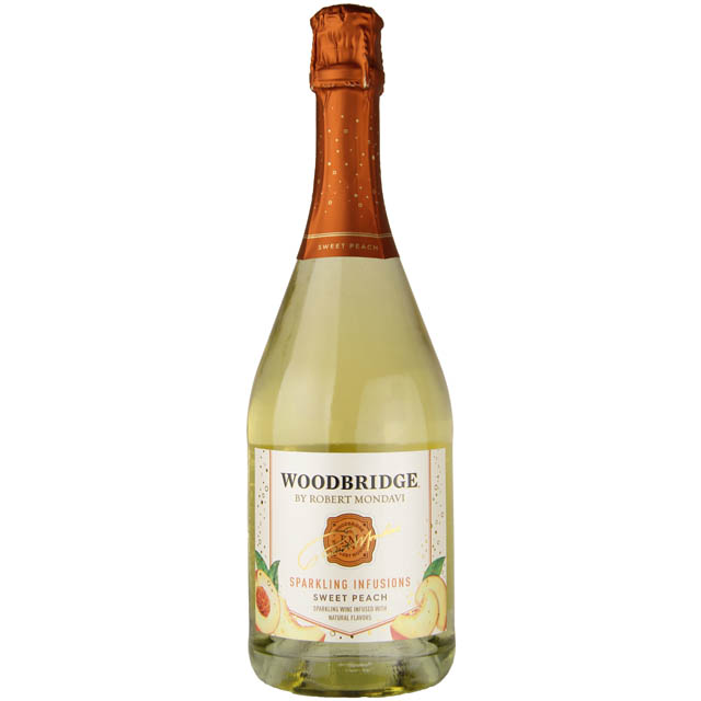 Woodbridge by Robert Mondavi Sparkling Infusions Peach / 750 ml Marketview Liquor