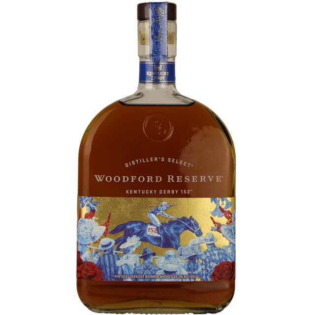 Woodford Reserve Bourbon Kentucky Derby 152 Label / Ltr