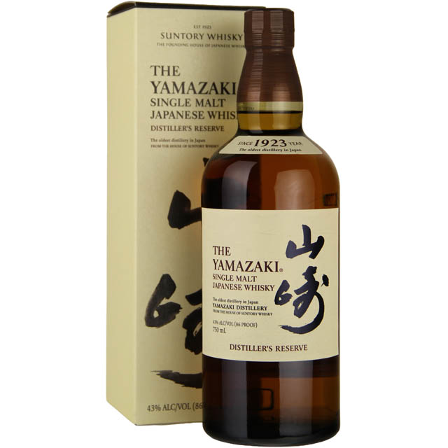 Yamazaki Distiller's Reserve Single Malt Japanese Whisky / 750 ml
